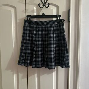 H&M plaid skirt.